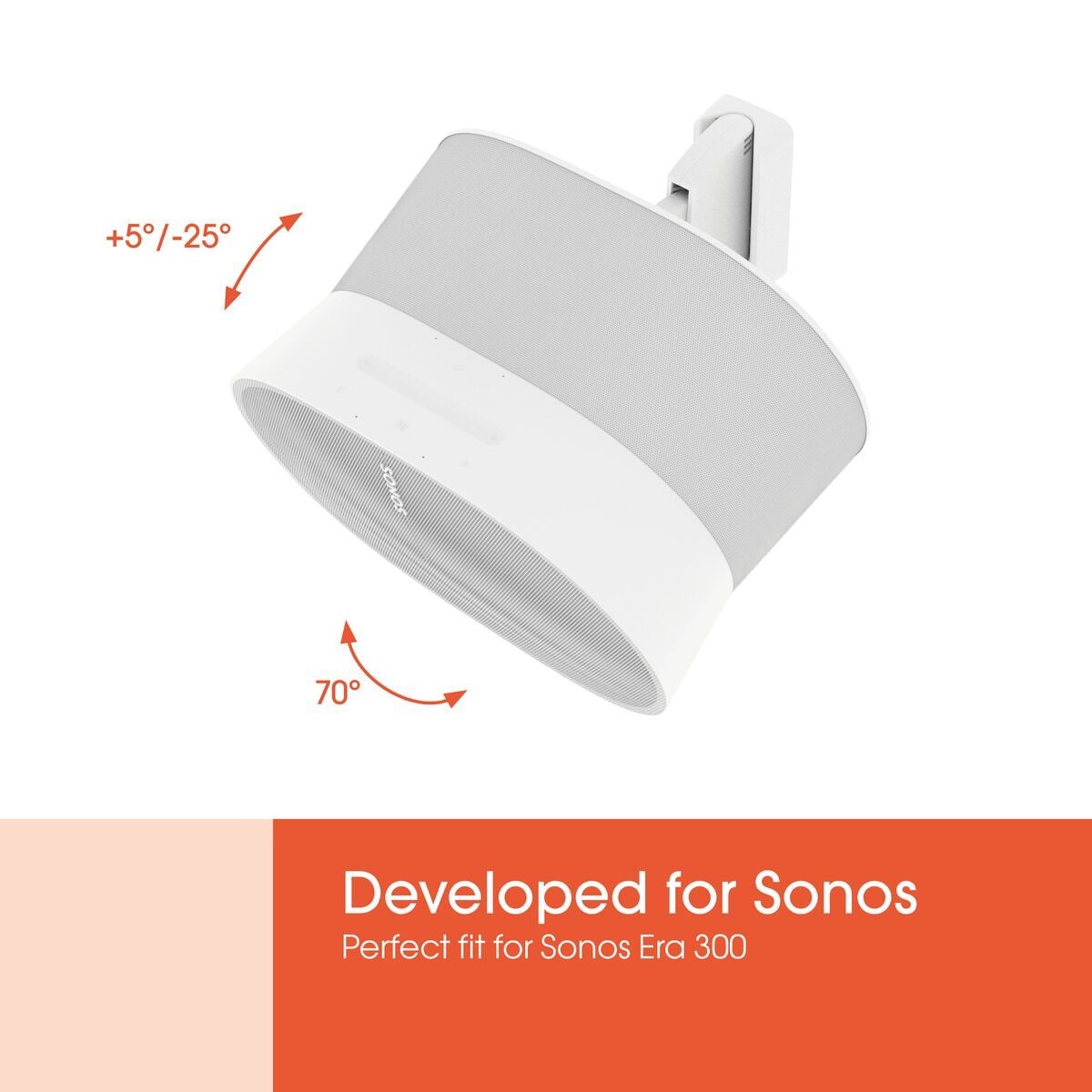 Speaker Wall Mount for Sonos Era 300 (white) | Vogel's