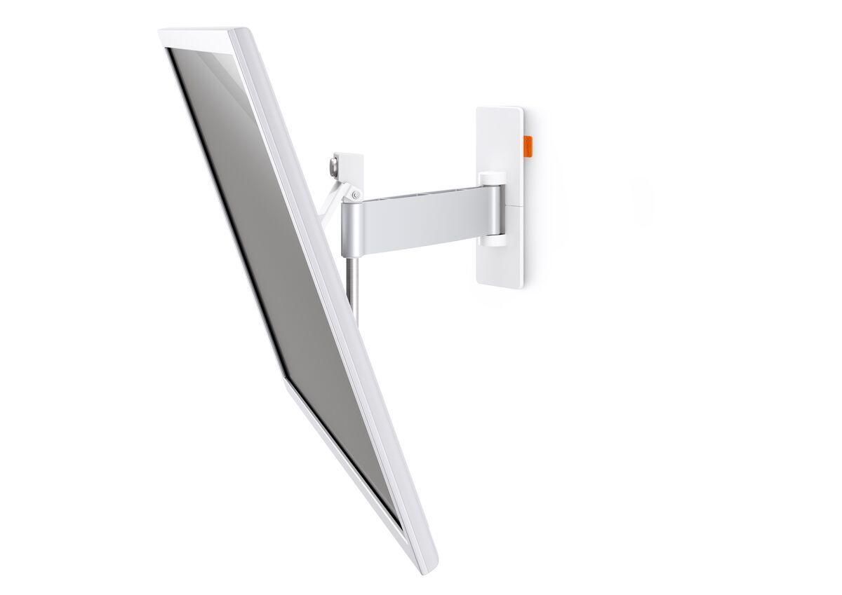 Vogel's WALL 2325 Support TV Orientable (blanc) - Convient aux téléviseurs de 40 à 65 pouces - Rotation (jusqu'à 120°) - Inclinaison jusqu'à 20° - Detail