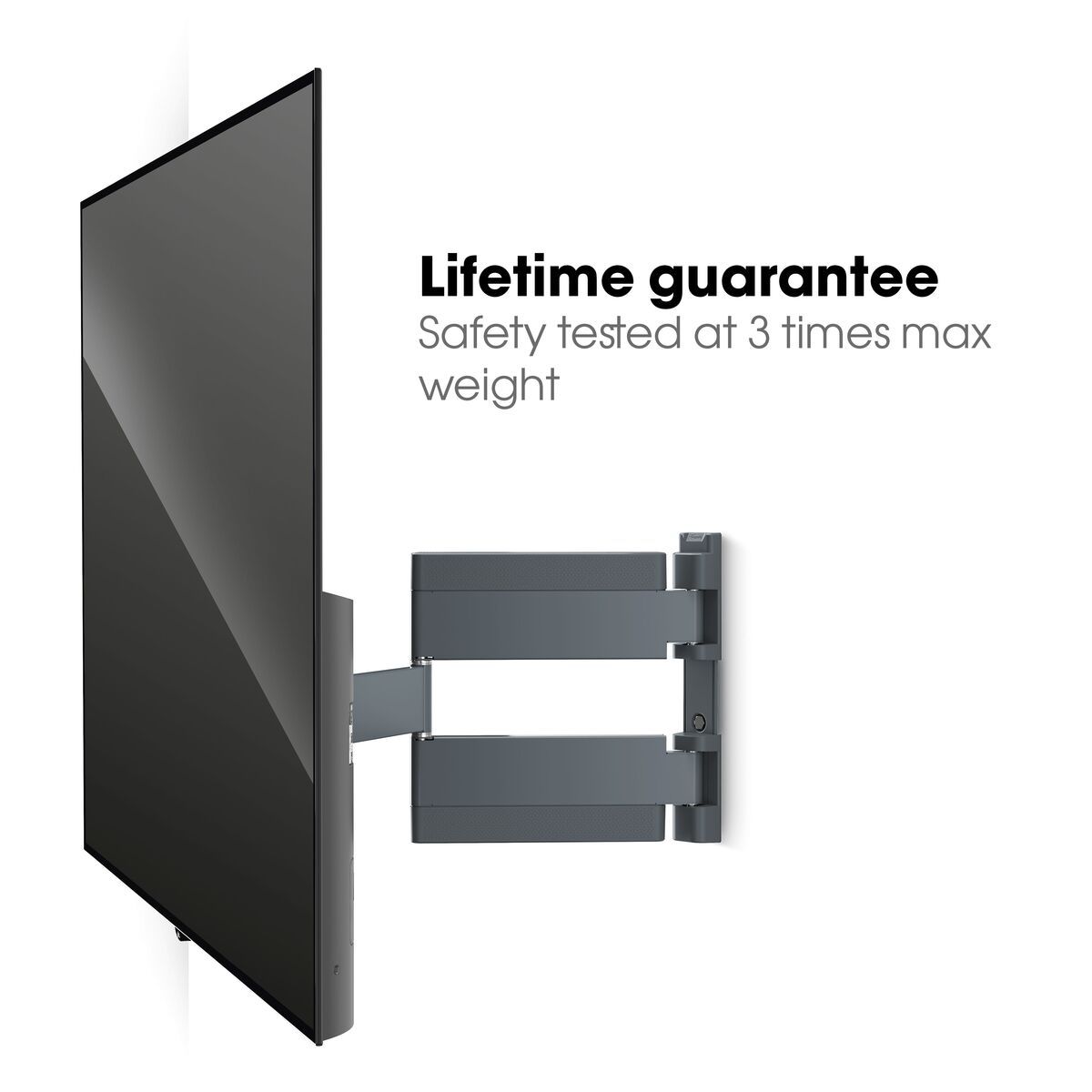 THIN 546 ExtraThin Full-Motion TV Wall Mount for OLED TVs (black