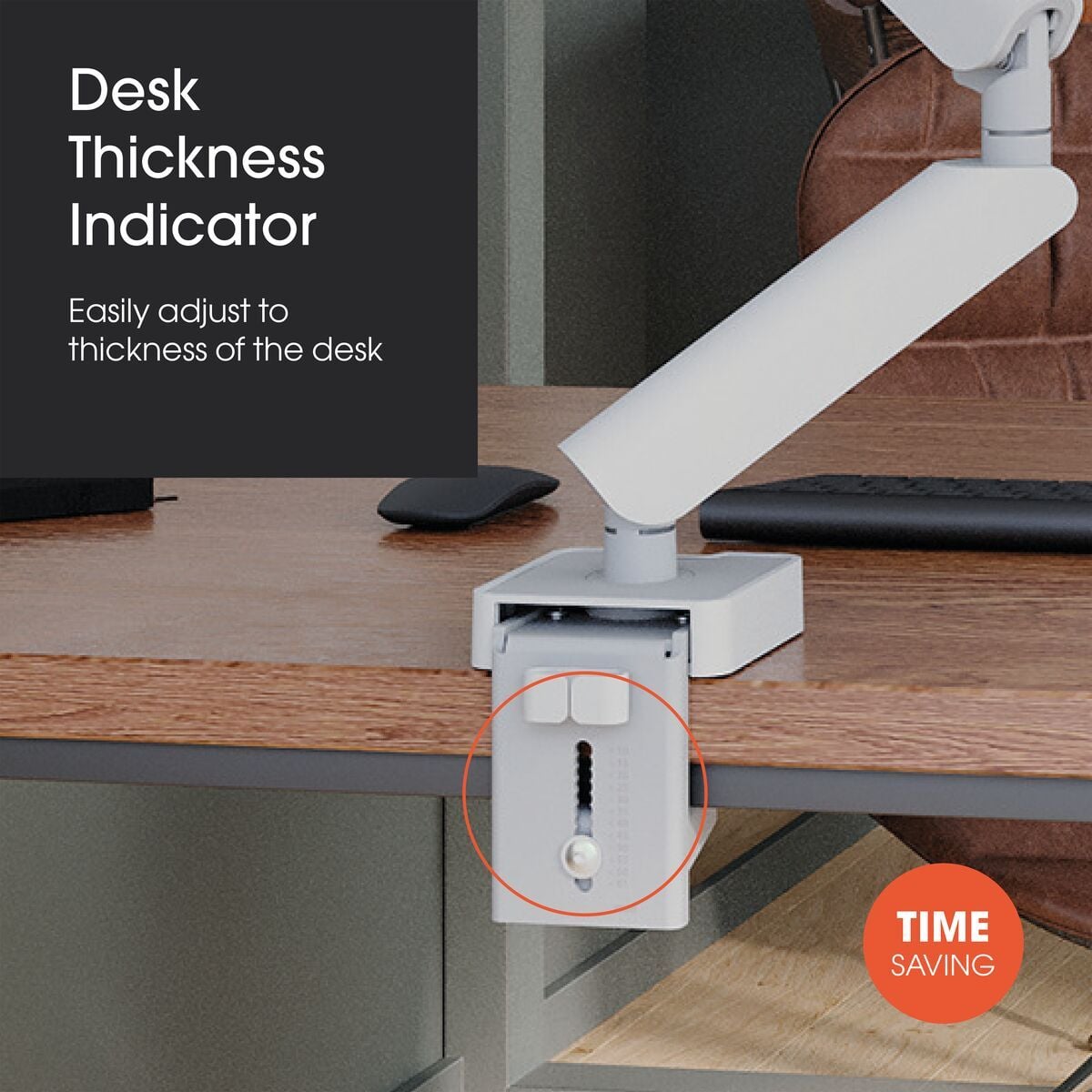 Vogels MOMO 2137 MONITOR MOUNT MOTION Zwart Monitorarm kopen