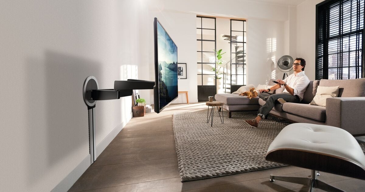 MotionMount (NEXT 7356 GB) Full-Motion Motorised TV Wall Mount