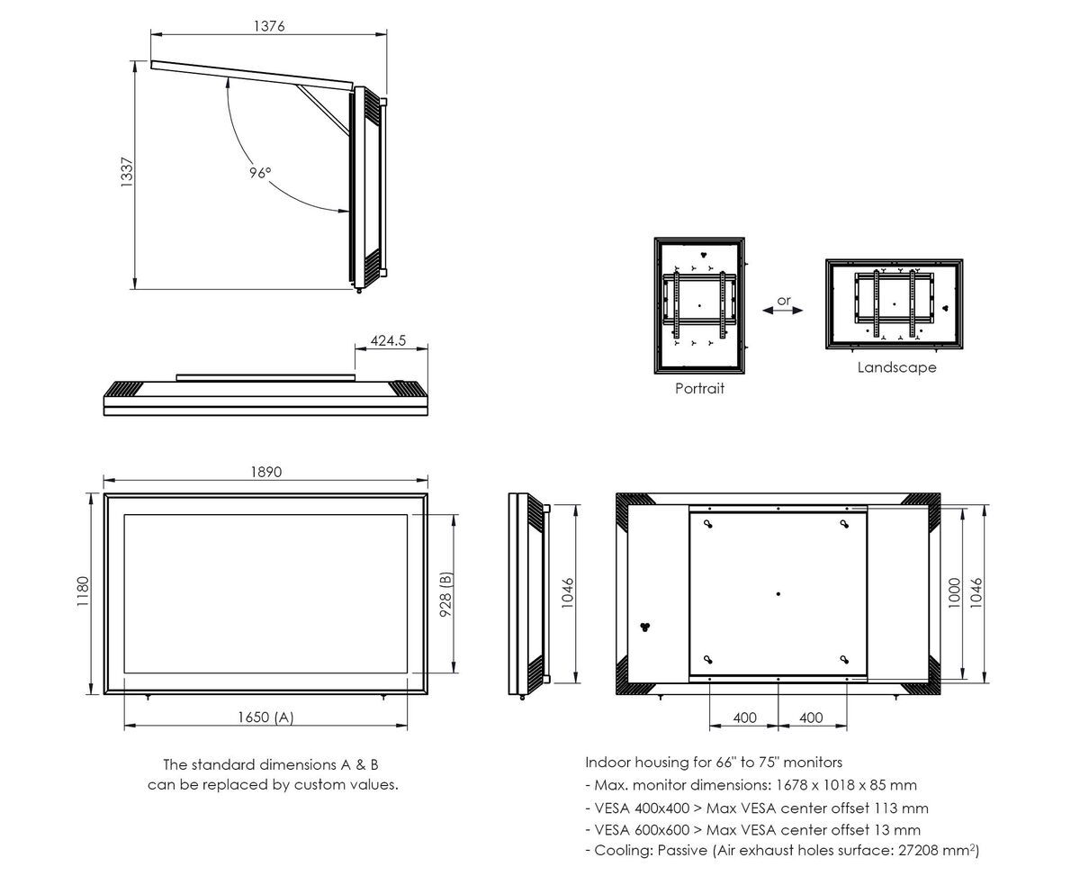 S092.1500.4 Display Indoor Housing, 66-75