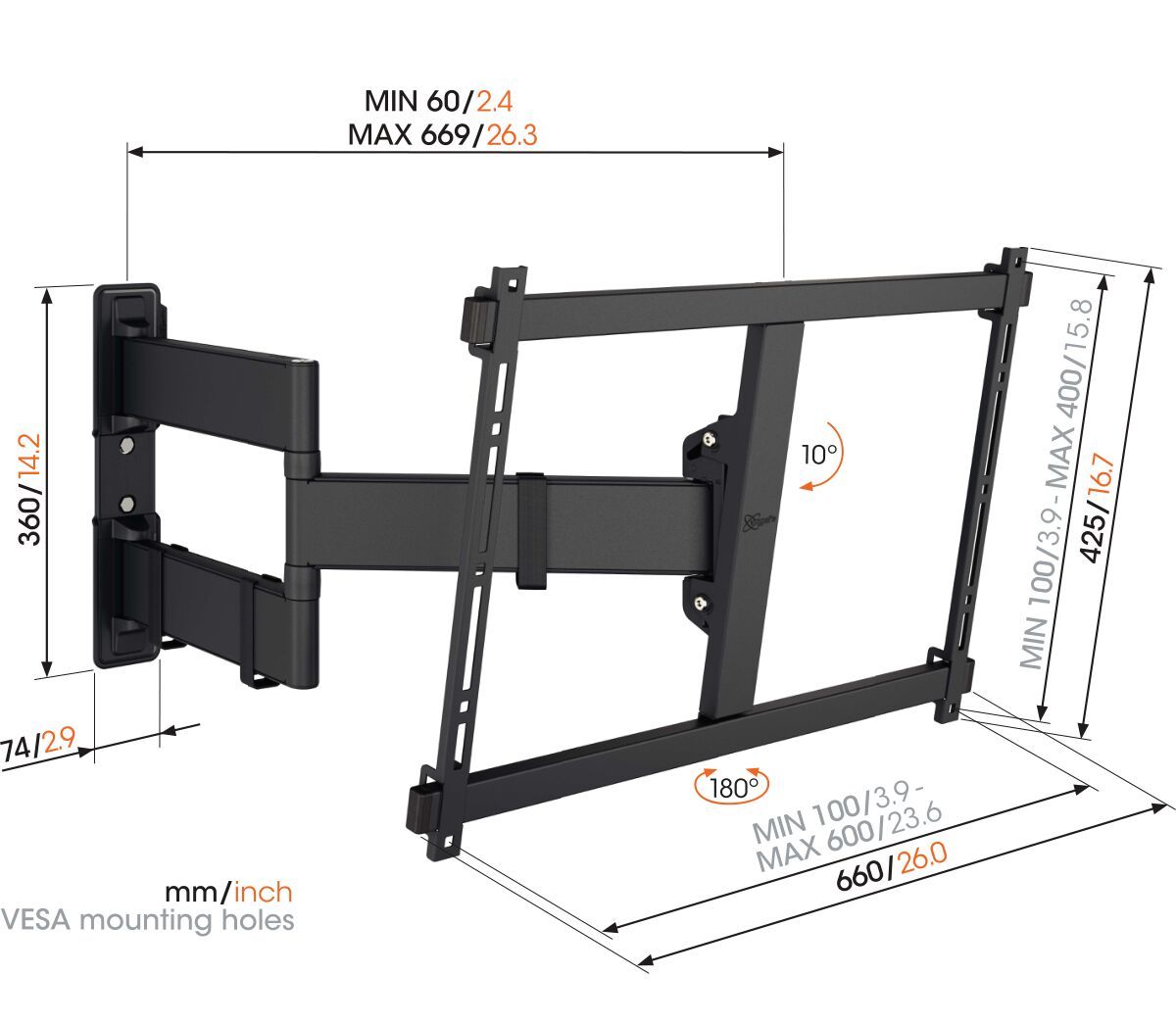 48 Inch Tv Mountnull