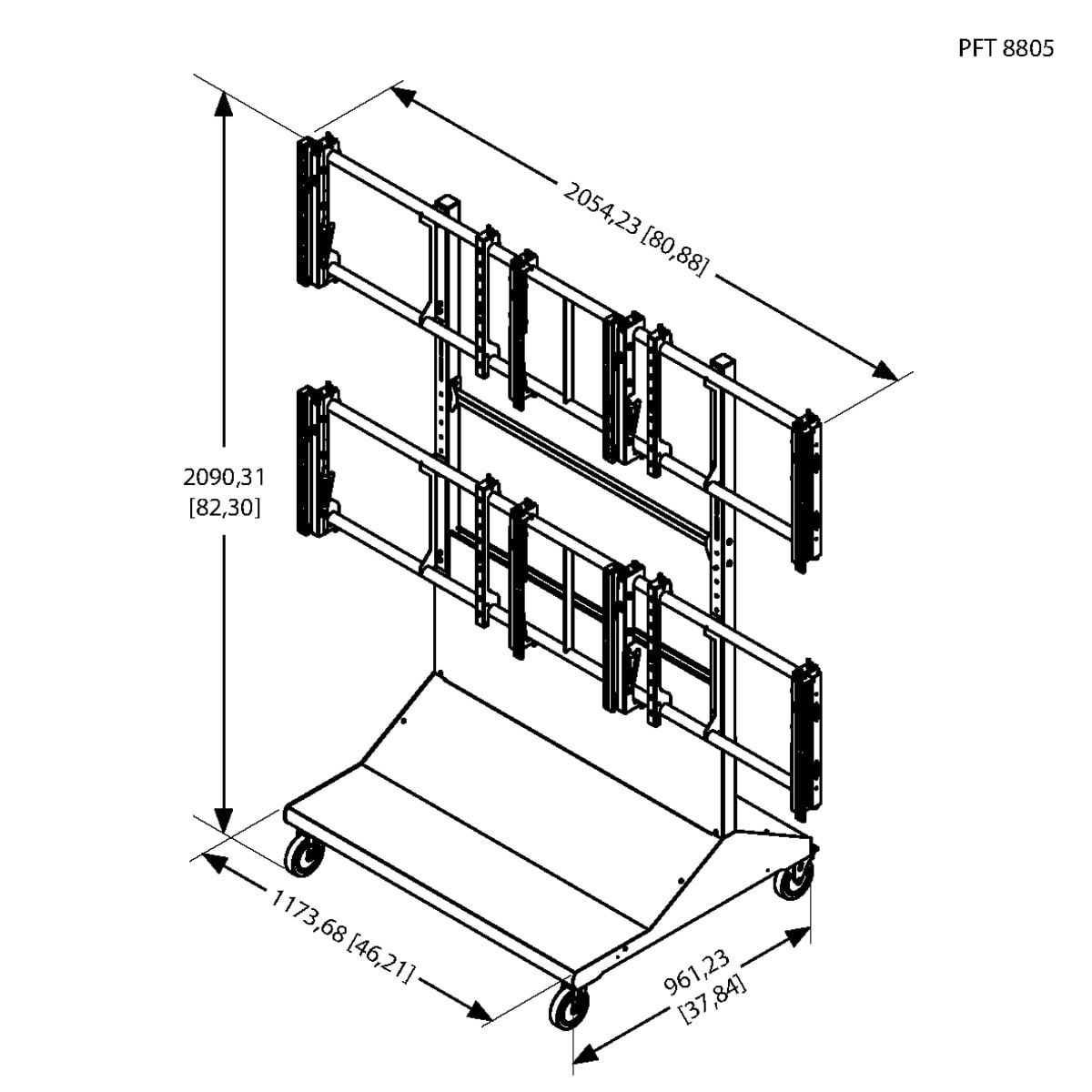 Default product dimensions