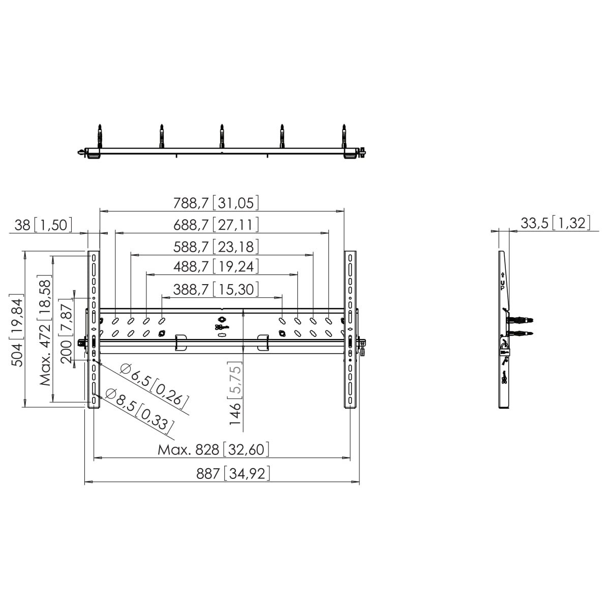 Default product dimensions