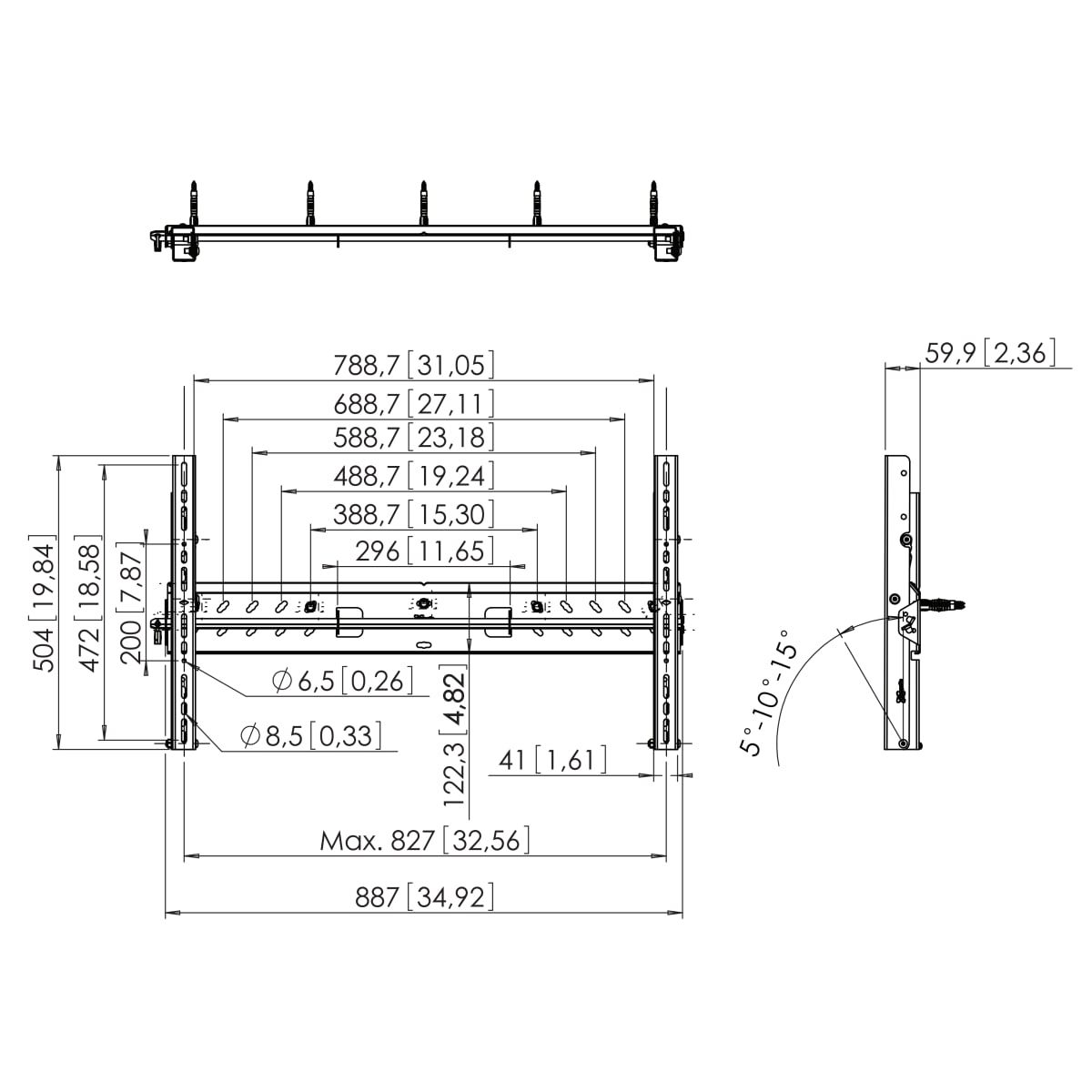 Default product dimensions