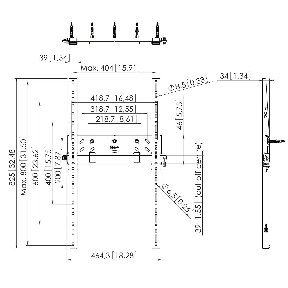 Default product dimensions