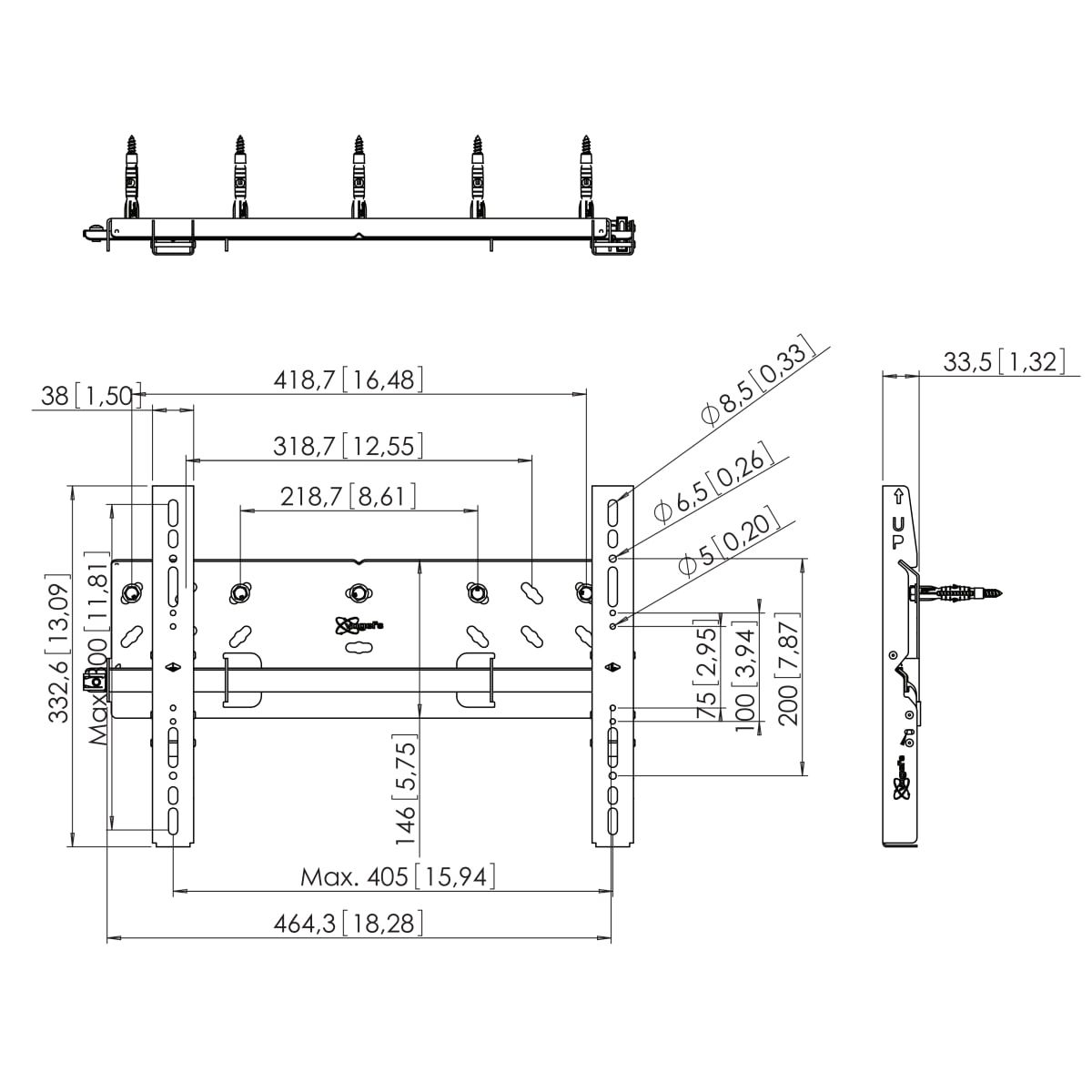 Default product dimensions