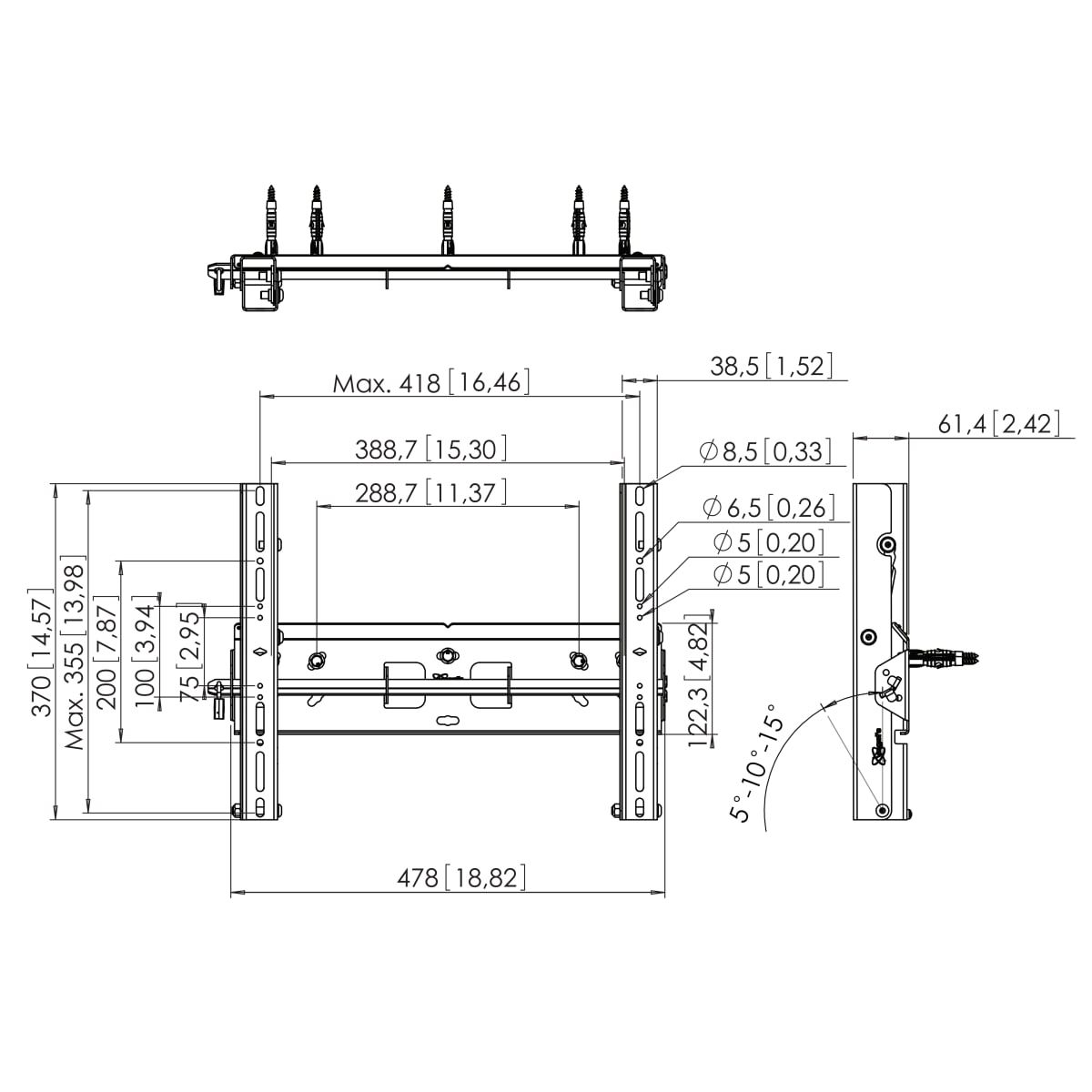 Default product dimensions