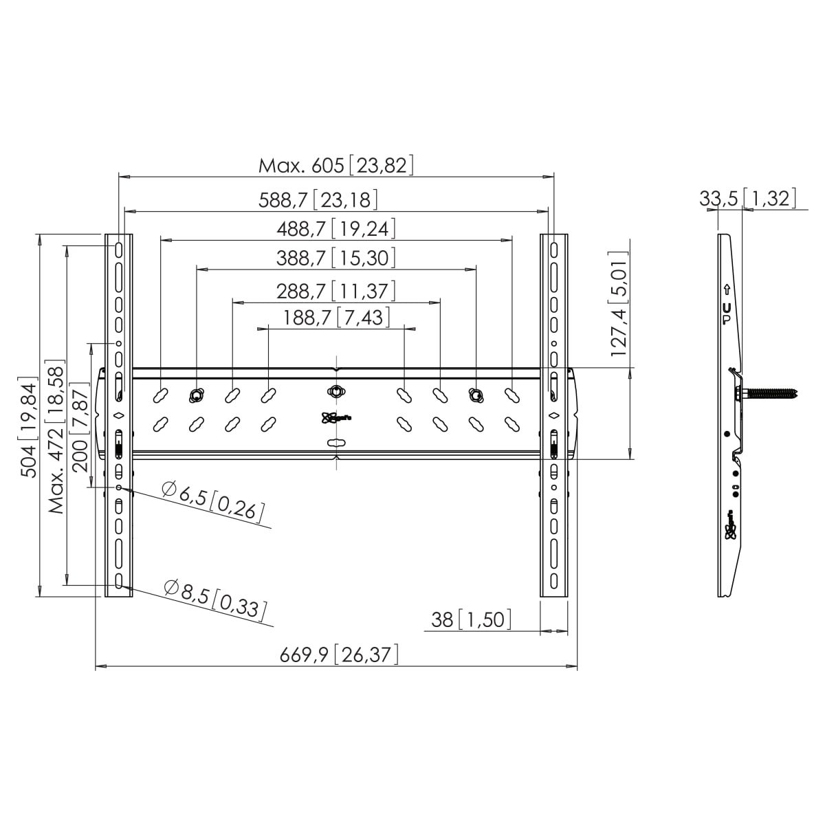 Default product dimensions