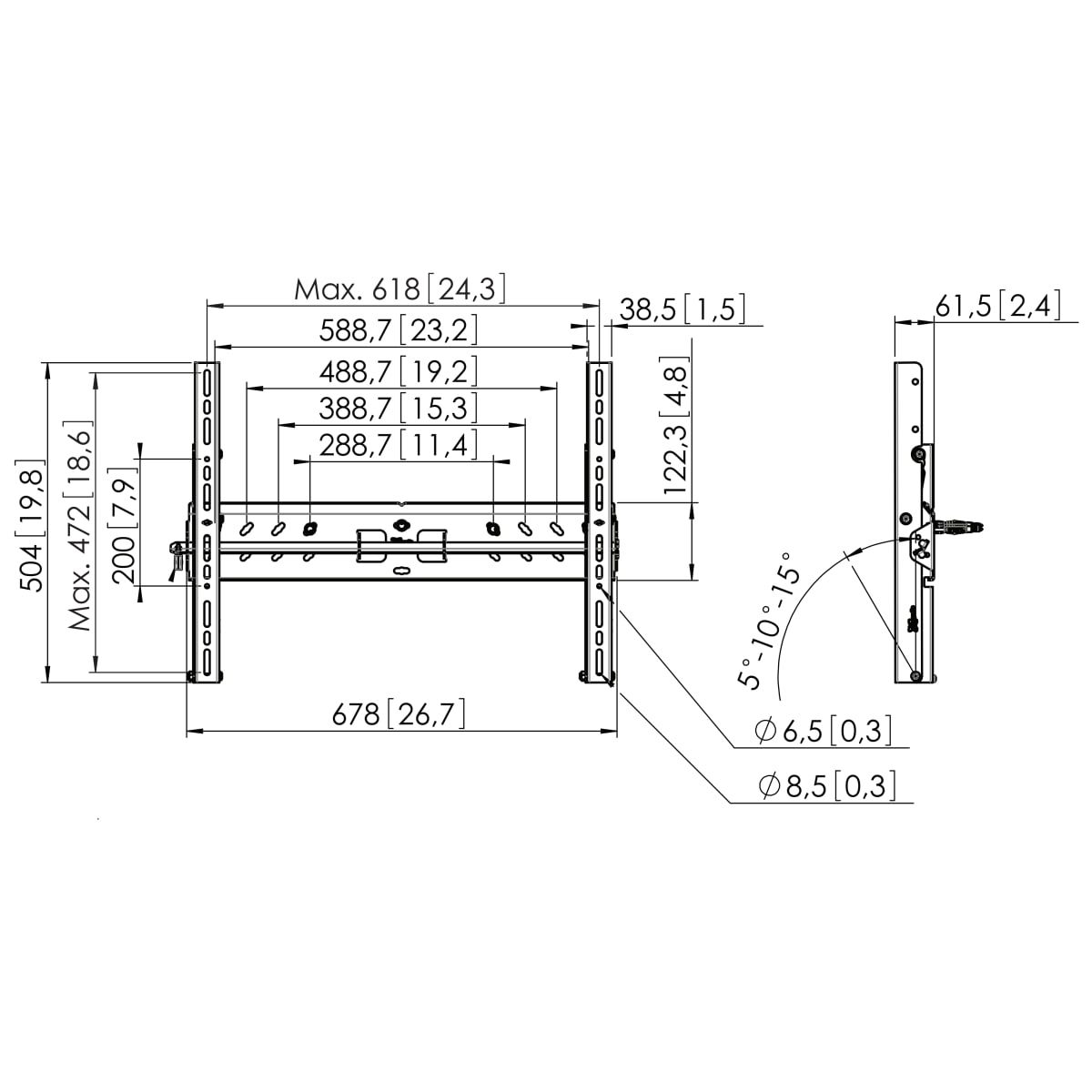 Default product dimensions