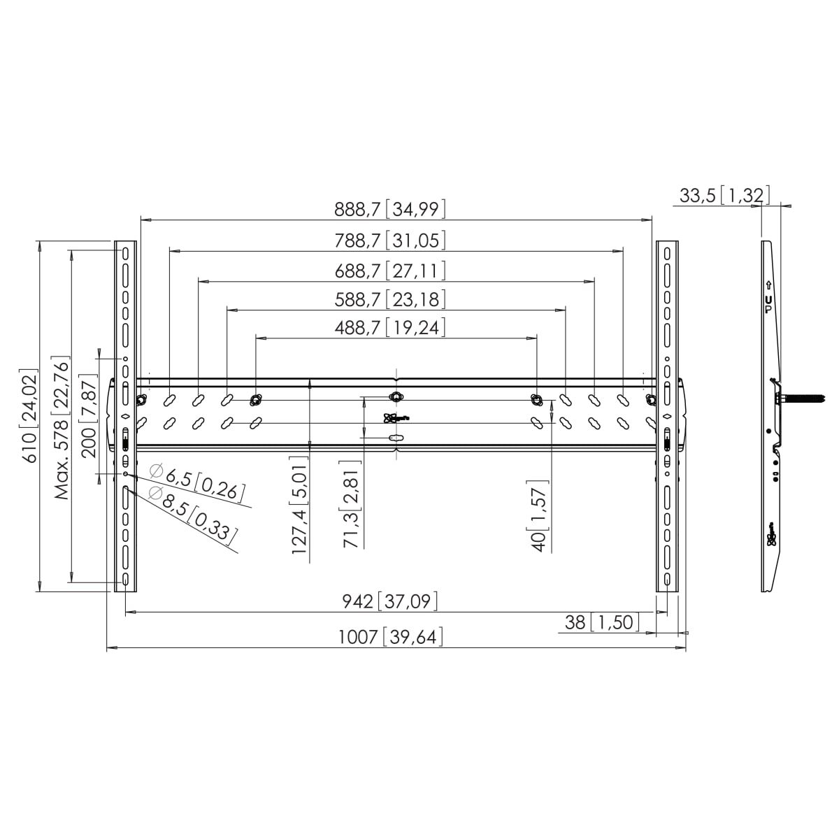 Default product dimensions