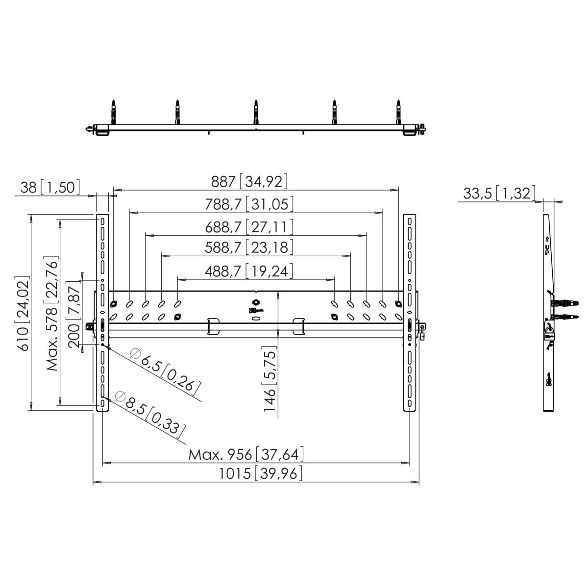 Default product dimensions