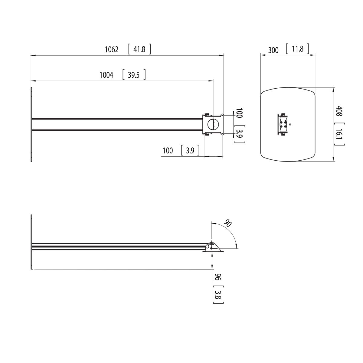 Default product dimensions