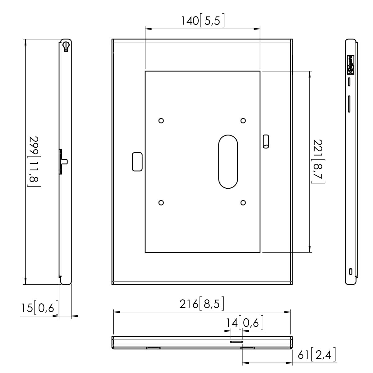 Default product dimensions