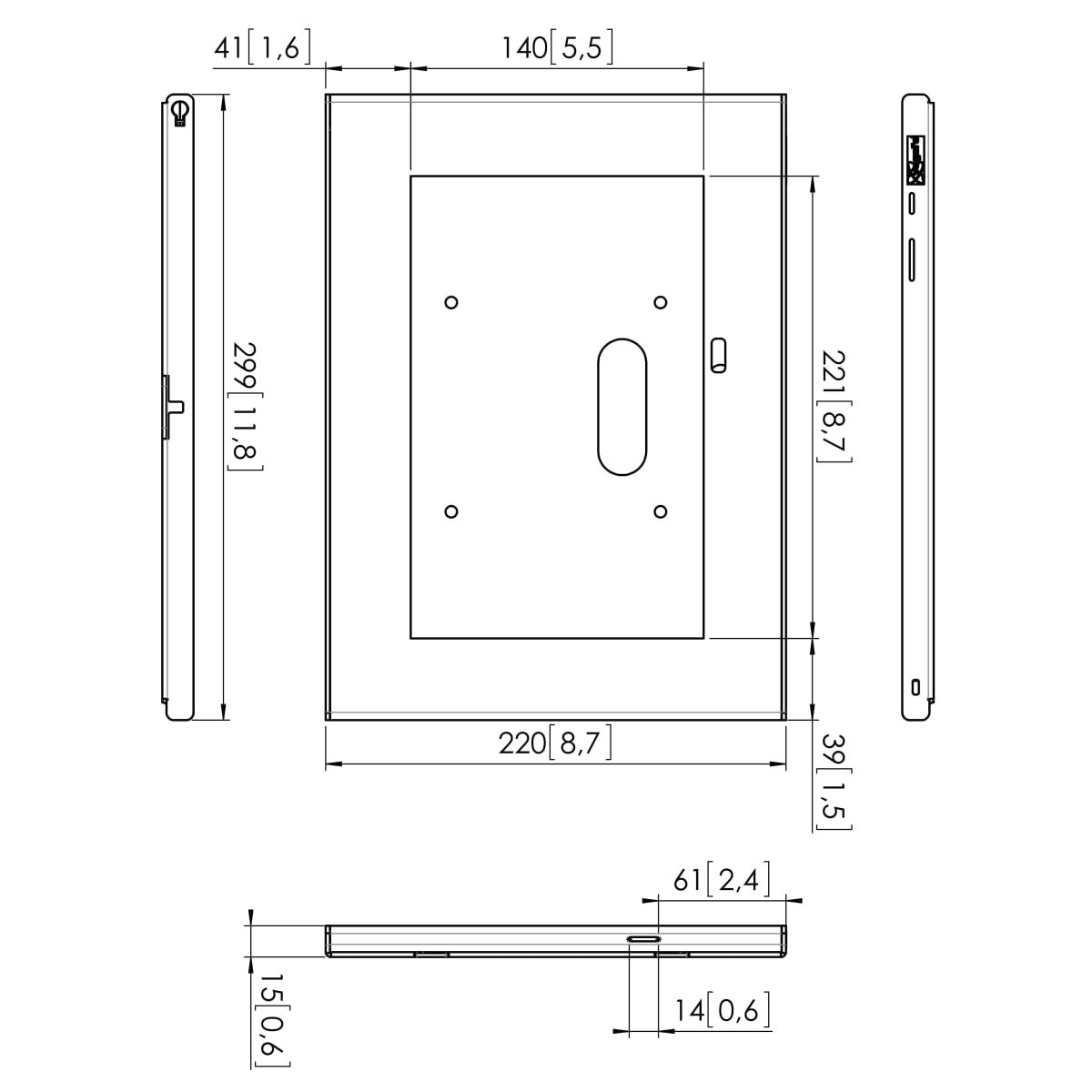 Default product dimensions