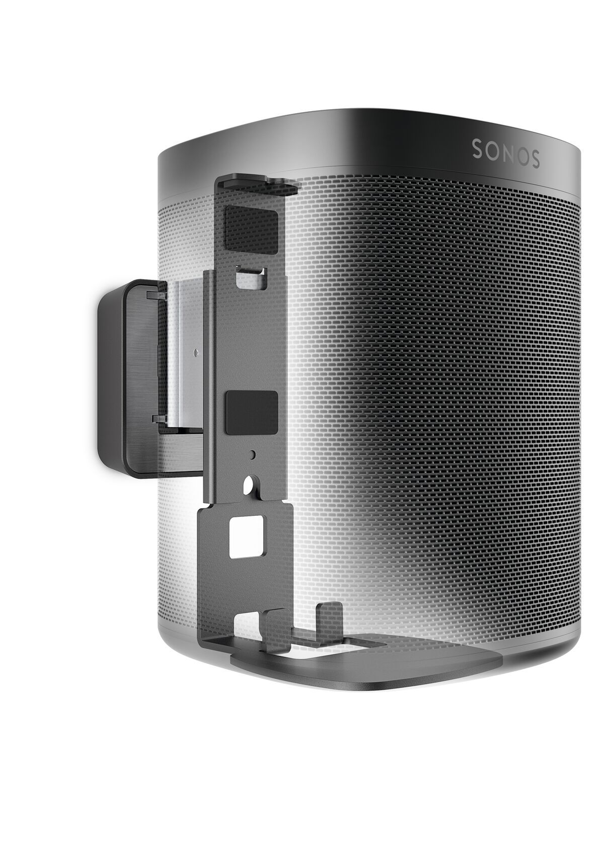 Vogel's SOUND 4201 Speaker Wall Mount for Sonos One (SL) & Play:1 (black) - Application