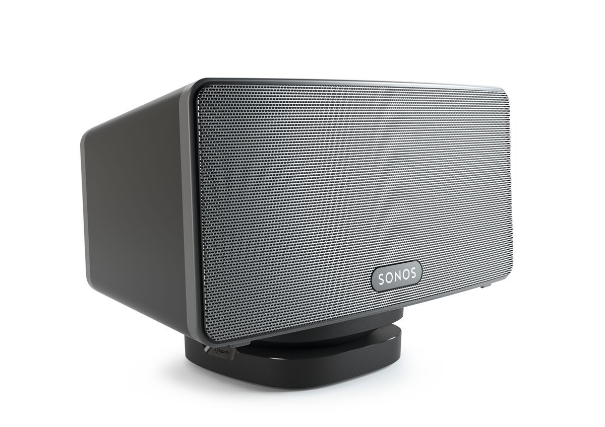 Vogel's SOUND 4113 Support de table pour Sonos One & Play:1 (noir) - Application