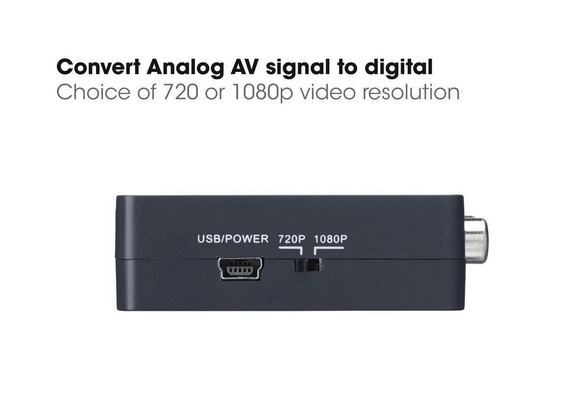Vogel's SAVA 1021 - Intelligenter AV-Konverter von AV zu HDMI - USP
