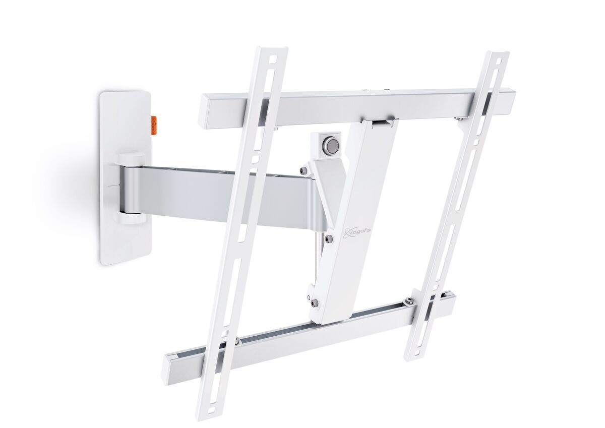 Vogel's WALL 2225 Full-Motion TV Wall Mount (white) - Suitable for 32 up to 55 inch TVs - Motion (up to 120°) - Tilt up to 20° - Product