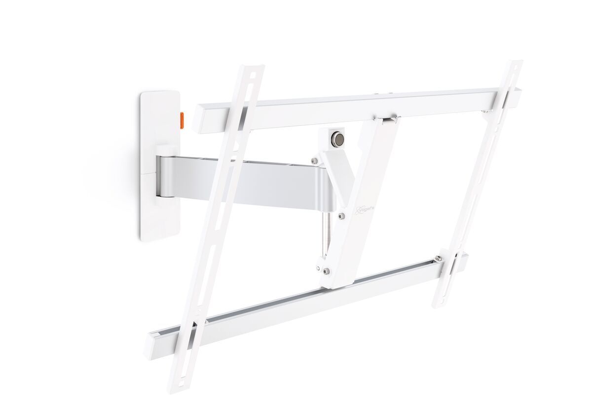 Vogel's WALL 2325 Full-Motion TV Wall Mount (white) - Suitable for 40 up to 65 inch TVs - Motion (up to 120°) - Tilt up to 20° - Product