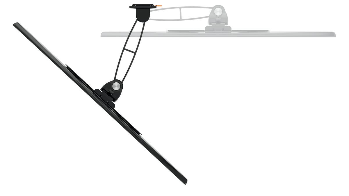 Vogel's WALL 3125 Full-Motion TV Wall Mount - Suitable for 19 up to 43 inch TVs - Motion (up to 120°) - Tilt -10°/+10° - Top view