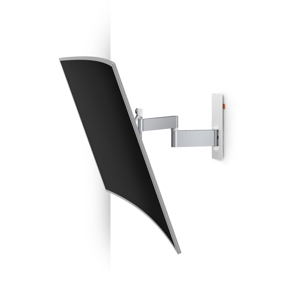 Vogel's WALL 2345 Full-Motion TV Wall Mount (white) - Suitable for 40 up to 65 inch TVs - Full motion (up to 180°) - Tilt up to 20° - Application
