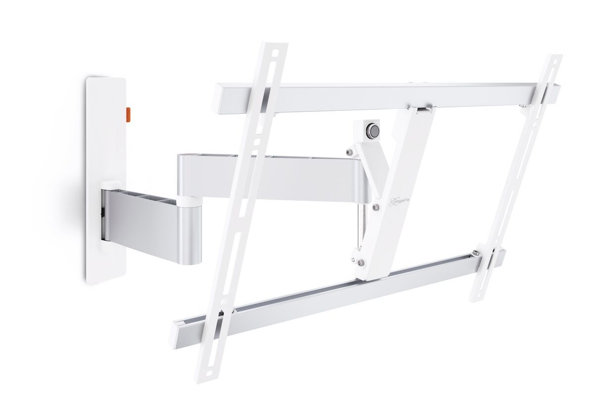 Vogel's WALL 3345 Full-Motion TV Wall Mount (white) - Suitable for 40 up to 65 inch TVs - Full motion (up to 180°) - Tilt up to 20° - Product