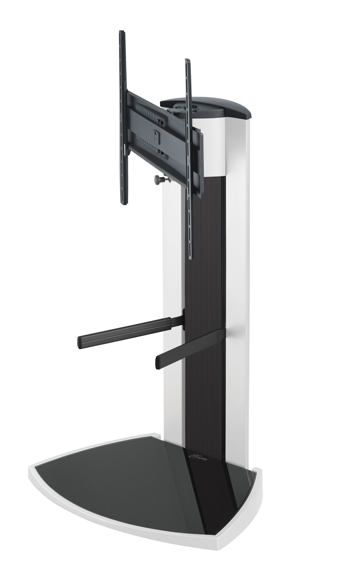 Vogel's EFF 8340 TV Floor Stand (white) - Suitable for 40 up to 65 inch TVs up to Side view