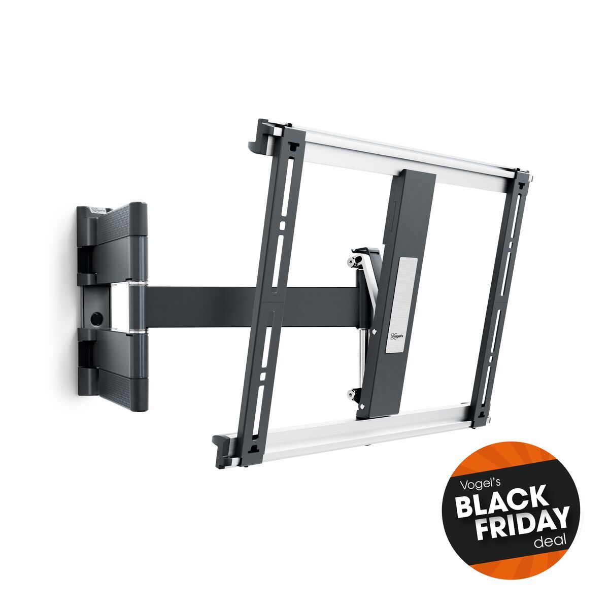 Vogel's THIN 445 ExtraThin Full-Motion TV Wall Mount (black) - Suitable for 26 up to 55 inch TVs - Full motion (up to 180°) - Tilt up to 20° - Promo