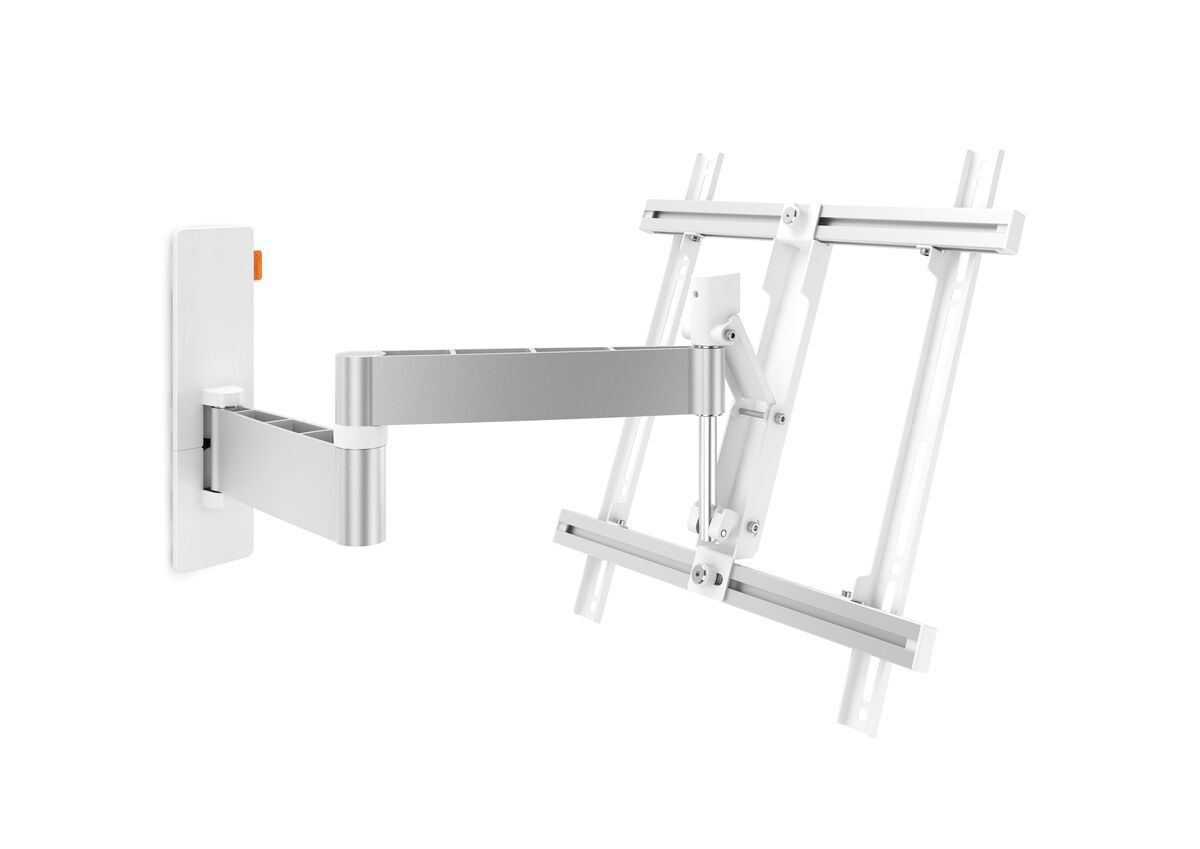 Vogel's W53071 Full-Motion TV Wall Mount (white) - Suitable for 32 up to 55 inch TVs - Full motion (up to 180°) - Tilt up to 20° - Product