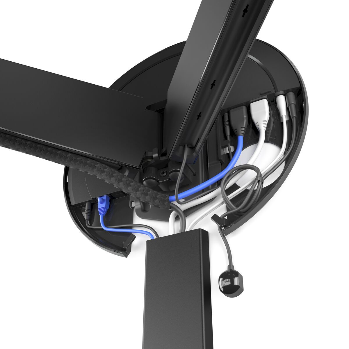 Vogel's TVM 7675 PRO Support mural TV motorisé (noir) - Convient aux téléviseurs de 40 à 77 pouces jusqu'à Déploiement et rotation (jusqu'à 120°) - Detail
