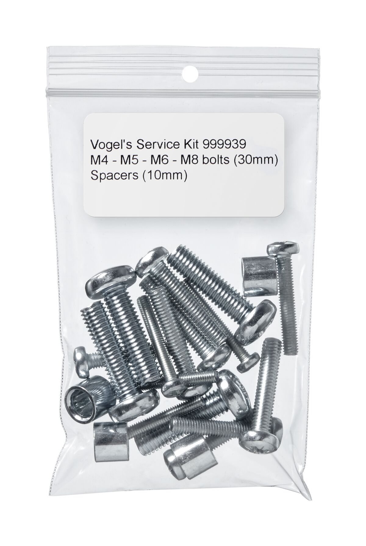 Vogel's Service Kit - Spacers (10 mm), M4-M5-M6-M8 bolts (30 mm) - Product