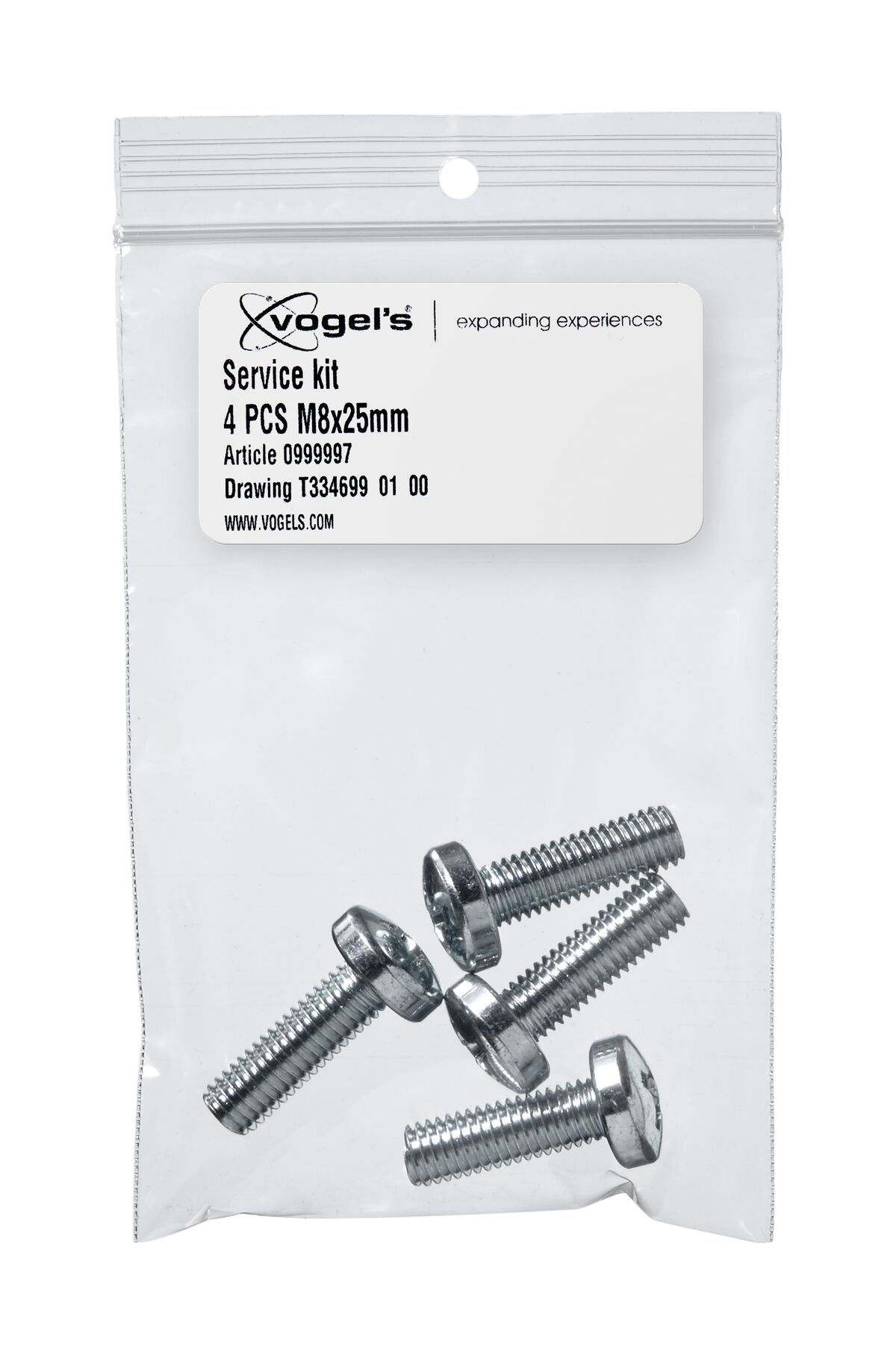 Vogel's Service Kit - M8 bolts (25 mm) - Product