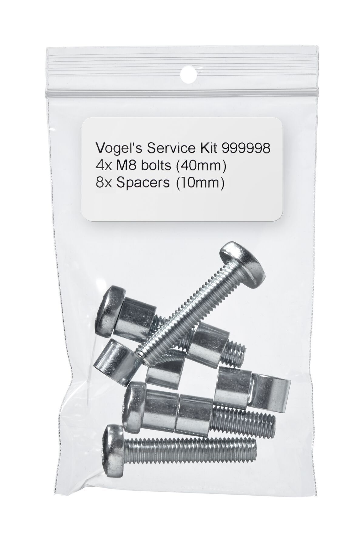 Vogel's Service Kit - Spacers (20 mm), M8 bolts (40 mm) - Product