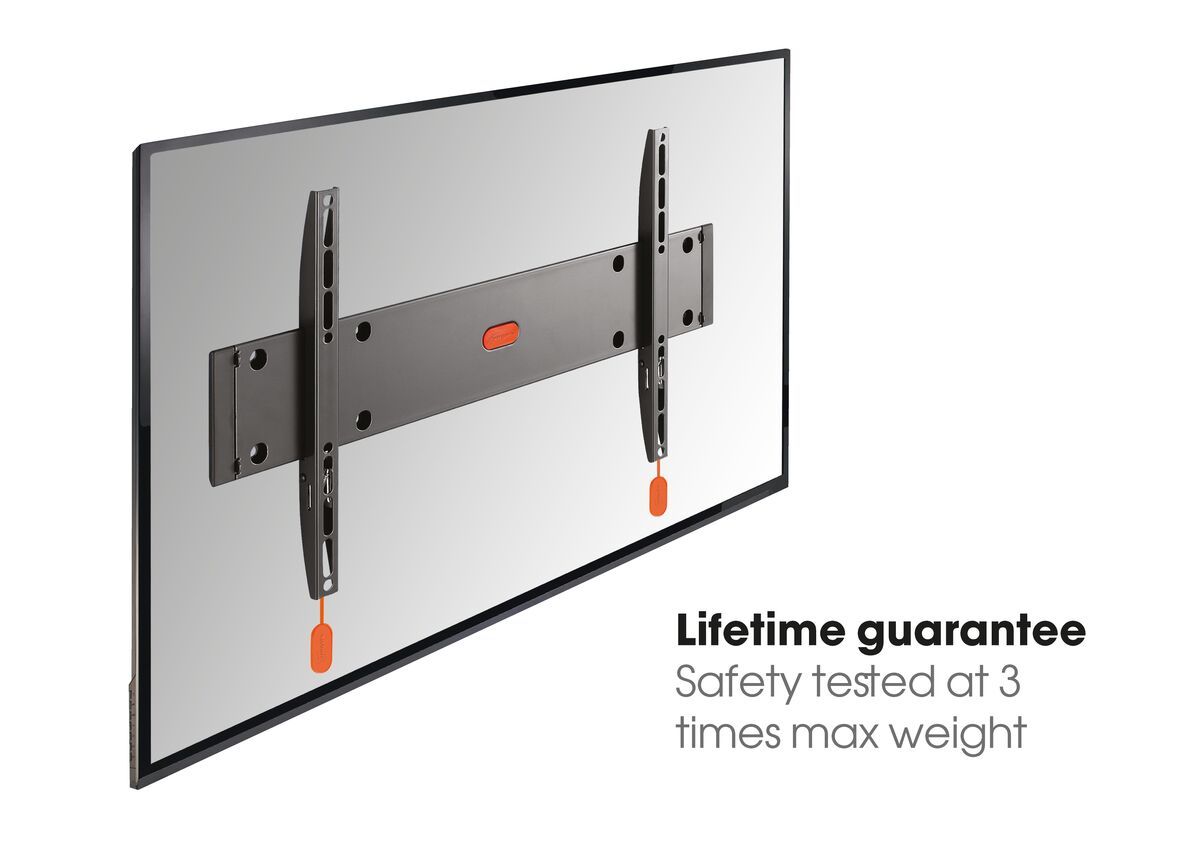Vogel's BASE 05 L Fixed TV Wall Mount - Suitable for 40 up to 80 inch TVs up to USP