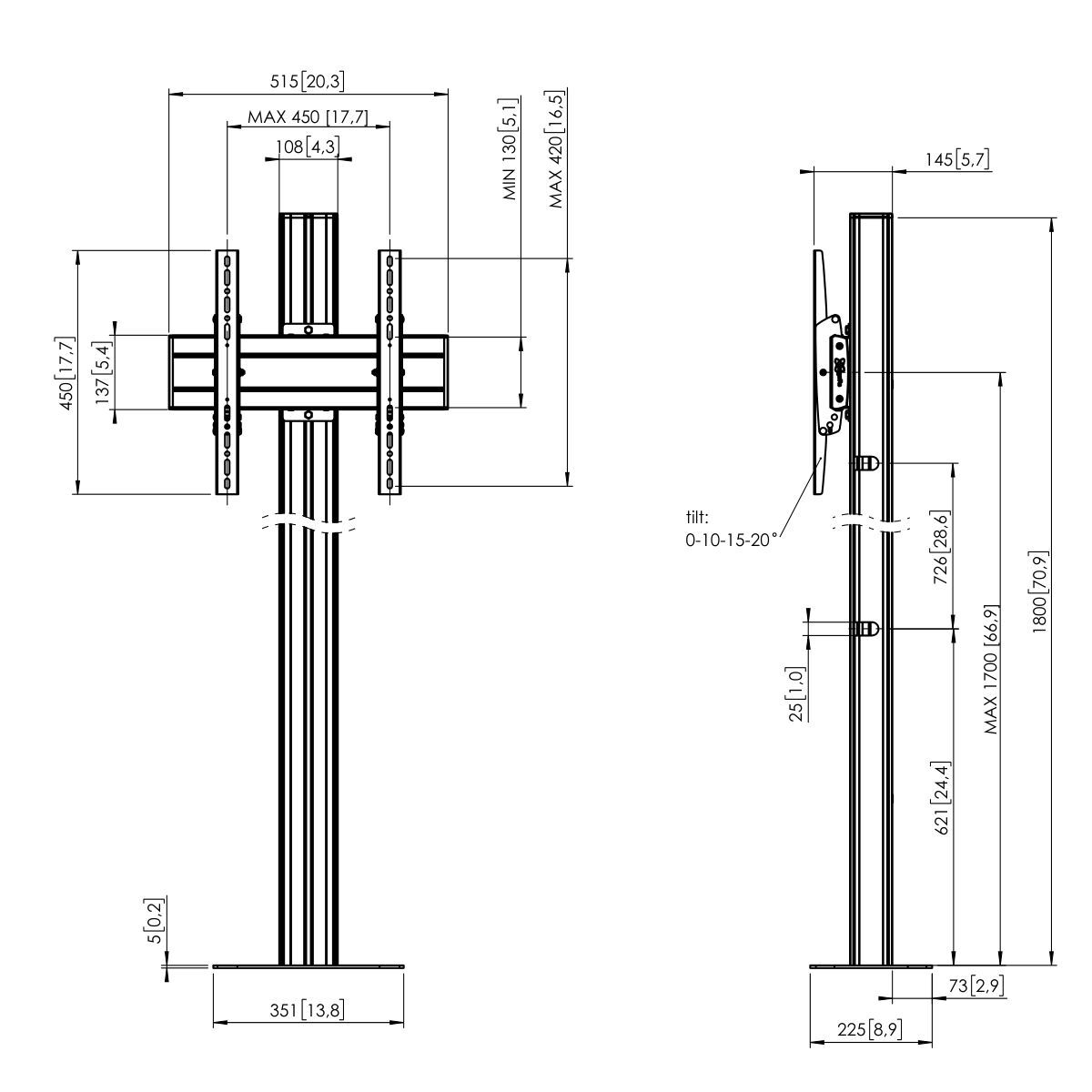Vogel's Dimensions