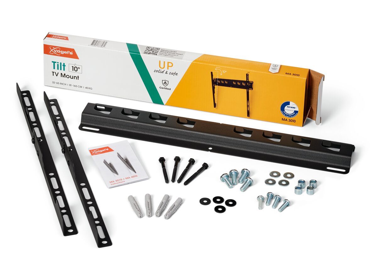 Vogel's MA 3010 Tilting TV Wall Mount - Suitable for 32 up to 65 inch TVs up to Tilt up to 10° - Unboxing