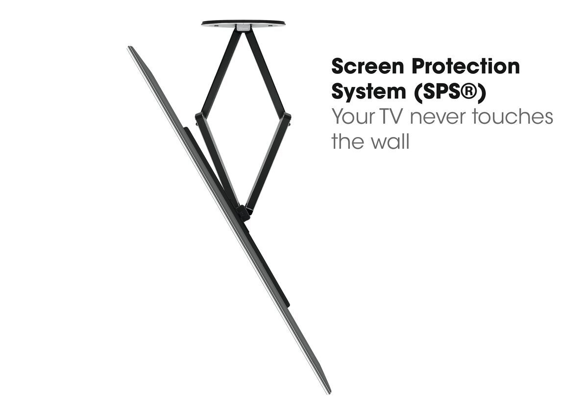 Vogel's DesignMount (NEXT 7345) Schwenkbare TV-Wandhalterung - Geeignet für Fernseher von 40 bis 65 Zoll und einem Gewicht bis zu Beweglich (bis zu 120°) - USP