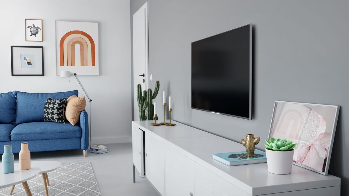 Vogel's TVM 1605 Platte tv-beugel - Geschikt voor 40 tot 100 inch tv's - Ambiance