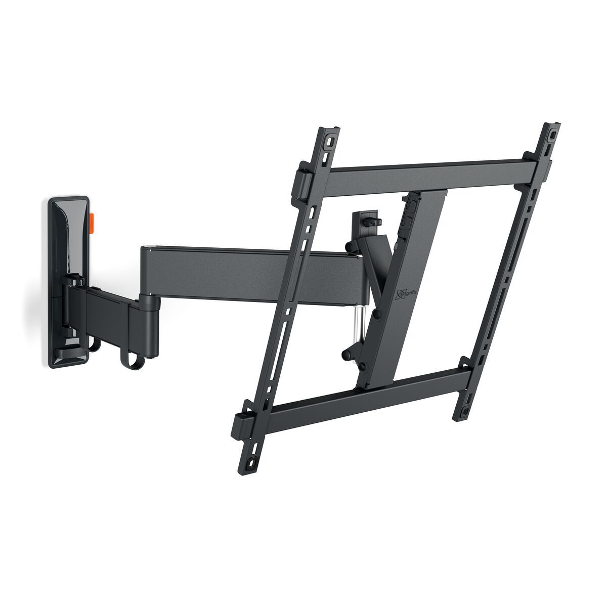 Vogel's TVM 3445 Full-Motion TV Wall Mount (black) - Suitable for 32 up to 65 inch TVs - Full motion (up to 180°) swivel - Tilt up to 20° - Product