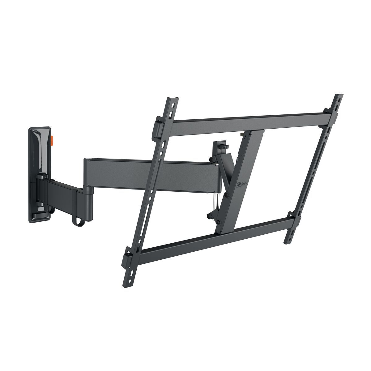 Vogel's TVM 3645 Full-Motion TV Wall Mount (black) - Suitable for 40 up to 77 inch TVs - Full motion (up to 180°) swivel - Tilt up to 20° - Product
