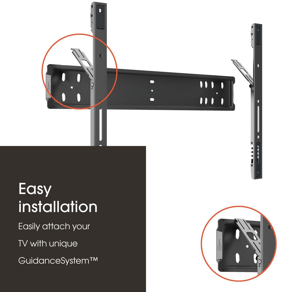 Vogel's TVM 5505 Fixed TV Wall Mount - Suitable for 32 up to 77 inch TVs - USP