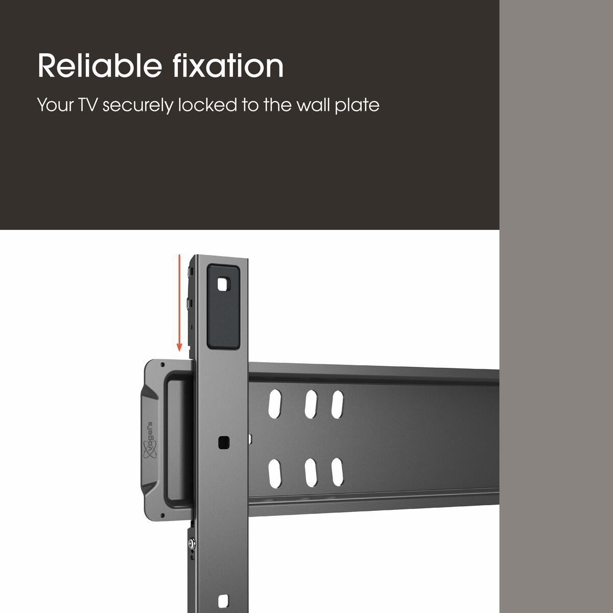Vogel's TVM 5505 Fixed TV Wall Mount - Suitable for 32 up to 77 inch TVs - USP