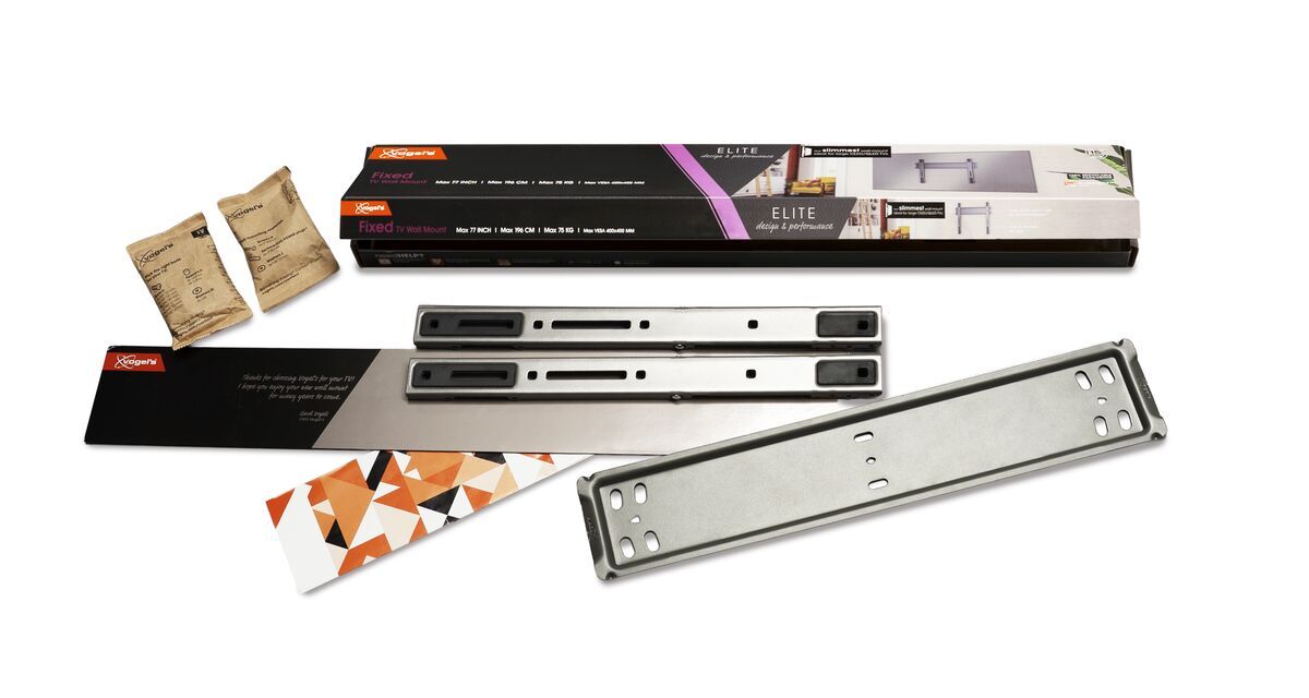 Vogel's TVM 5505 Support TV Fixe - Convient aux téléviseurs de 32 à 77 pouces - Unboxing