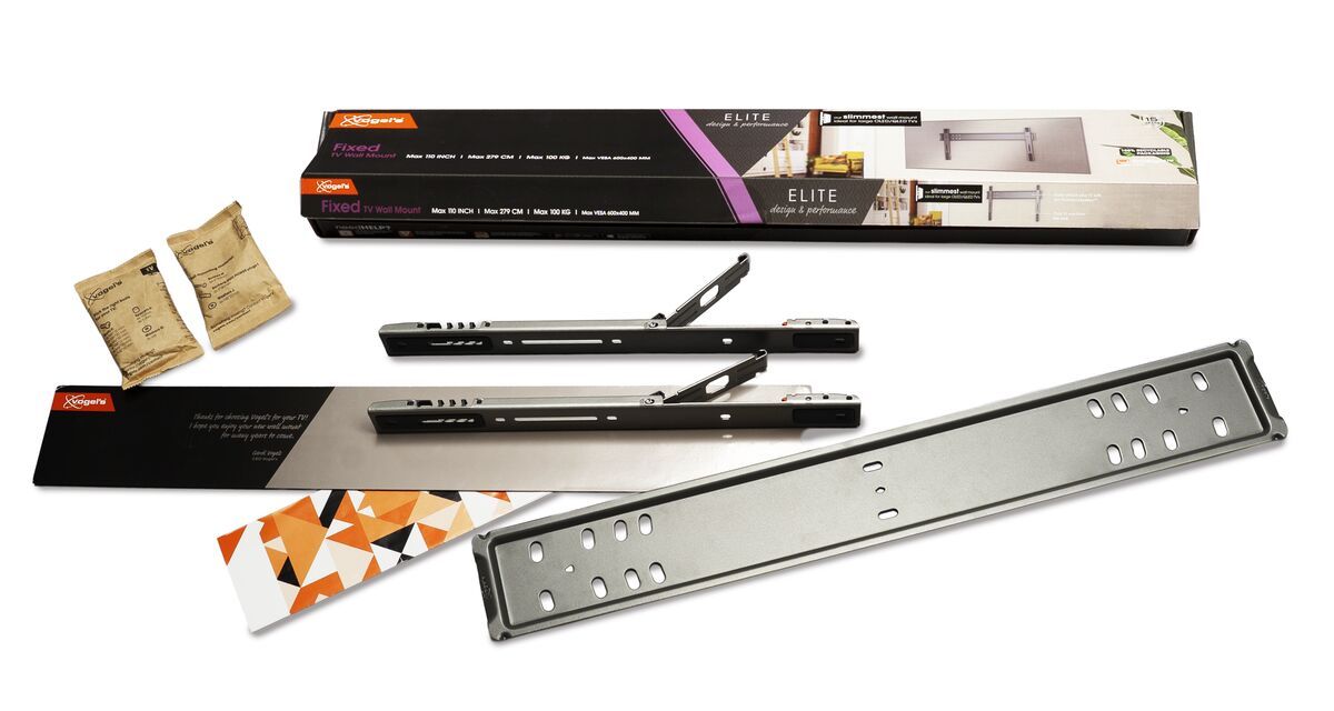 Vogel's TVM 5705 Support TV Fixe - Convient aux téléviseurs de 40 à 110 pouces - Unboxing