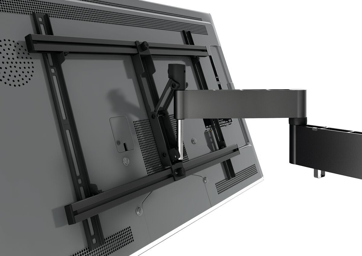 Vogel's WALL 3345 Schwenkbare TV-Wandhalterung (Weiß) - Geeignet für Fernseher von 40 bis 65 Zoll - Voll beweglich (bis zu 180°) - Bis zu 20° neigbar - Application