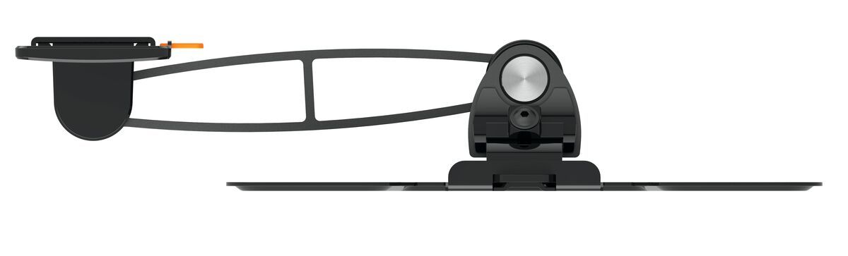 Vogel's WALL 2125 Support TV Orientable (noir) - Convient aux téléviseurs de 19 à 40 pouces - Rotation (jusqu'à 120°) - Inclinaison -10°/+10° - Top view